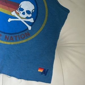 Aviator Nation Revolve Nordstrom SoulCycle Tank Top Logo California Small XS S M